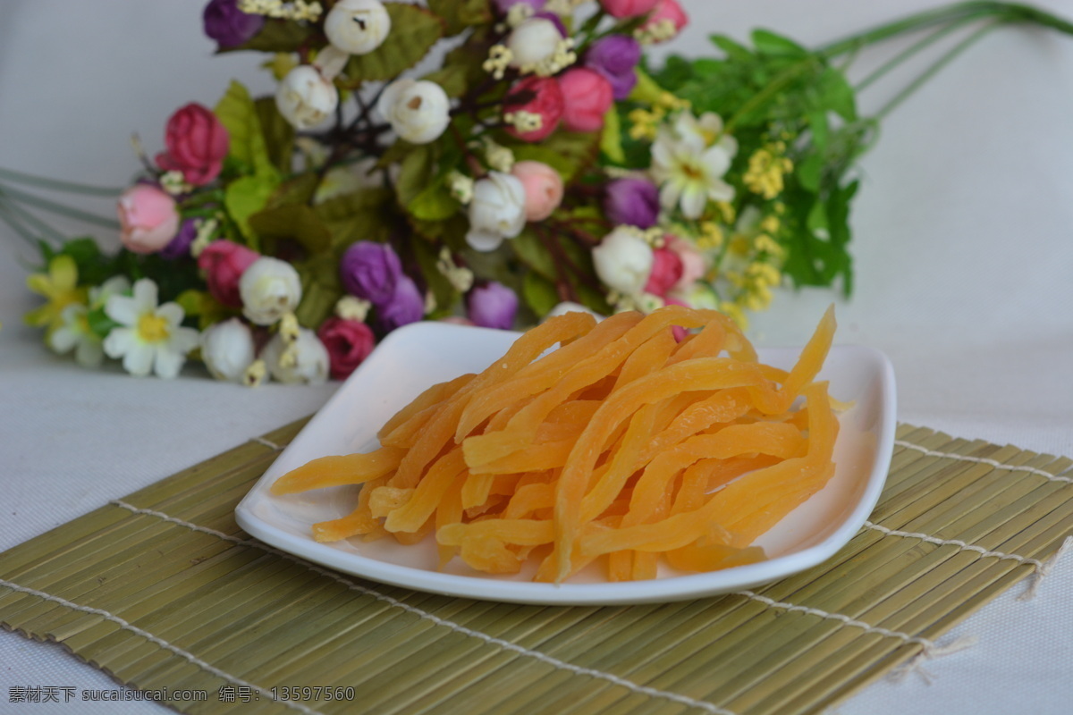 软条 鲜花 花朵 假花 连城地瓜干 地瓜干 地瓜 红薯 红软条 餐饮美食 食物原料