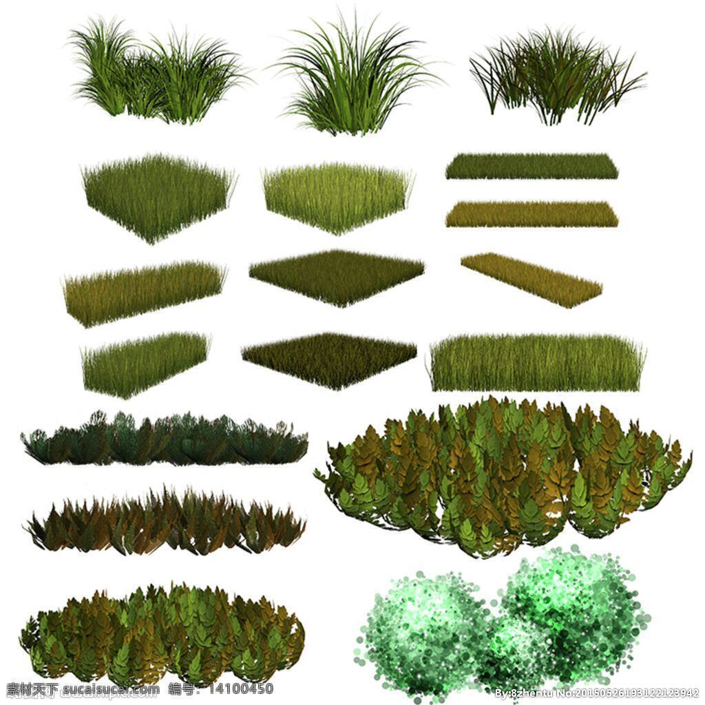 草 绿色 植物 写实 素 草素材 绿色草 植物素材 写实植物 自然景观 人文景观