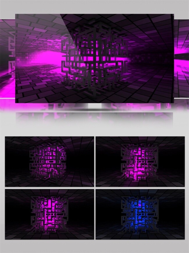 迷幻 光 紫 视频 光格子 紫色 激光 转场背景 炫酷视频素材 窗花光紫色 炫酷光华 进场光