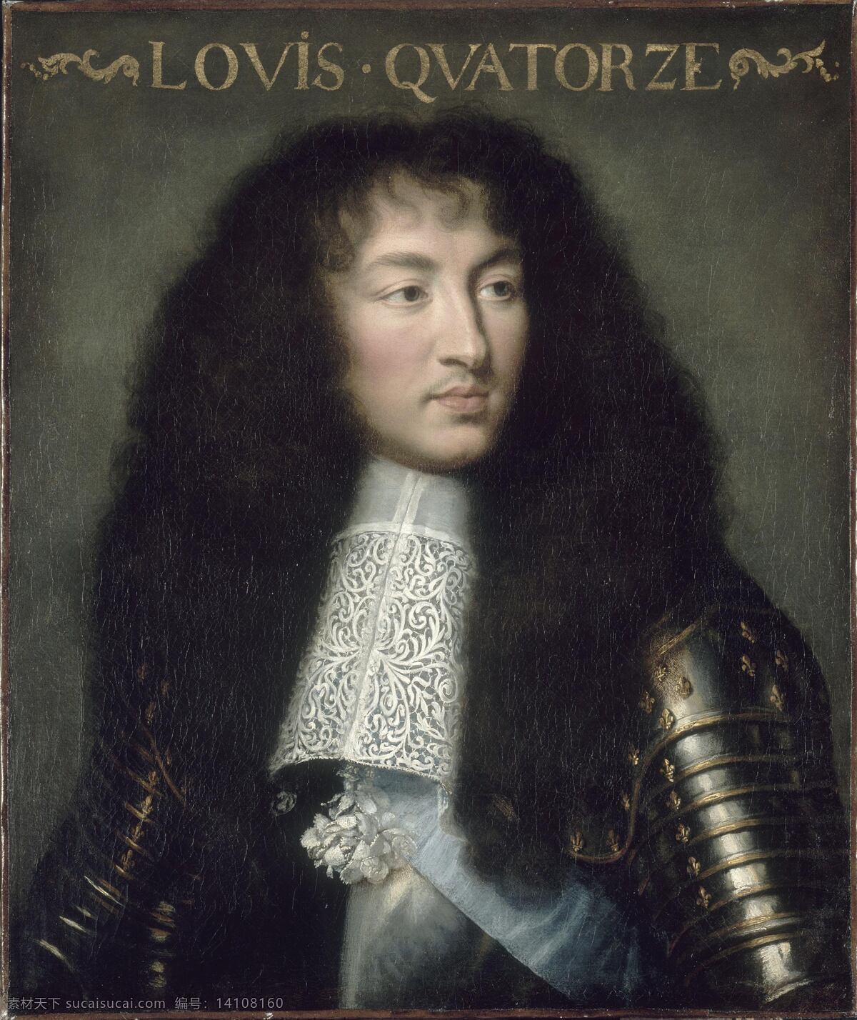 路易十三 法国 波旁 王朝 二 君主 路易十四之父 亨利 四世 玛丽 梅 弟 奇 长子 油画 绘画书法 文化艺术