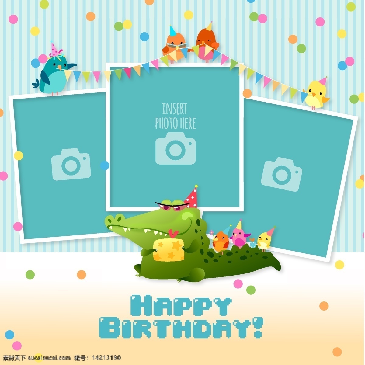 带 模板 生日卡 相框 生日 请柬 生日快乐 派对 贺卡 礼品 儿童 盒 蛋糕 动物 礼品盒 周年纪念 可爱 快乐 庆典