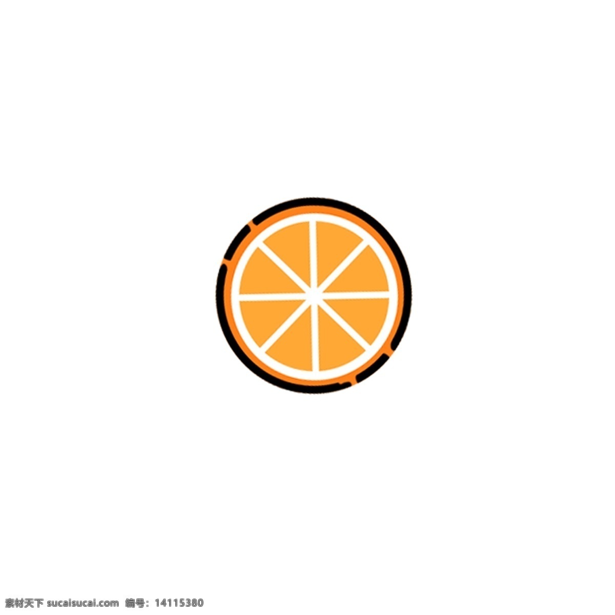 黄色 切开 橘子 水果 果汁 橘子片 橙子片 吃的 橙子 一半