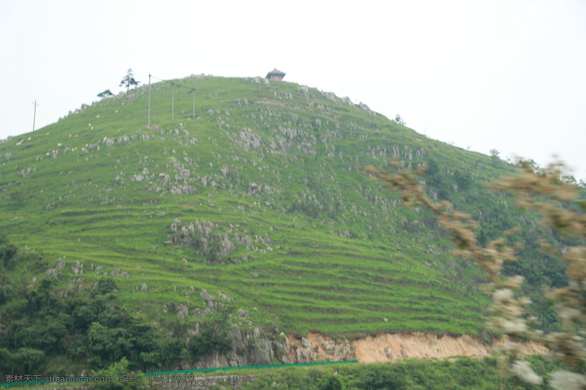 牧场 青山 山海 山路 草山 旅游摄影 国内旅游