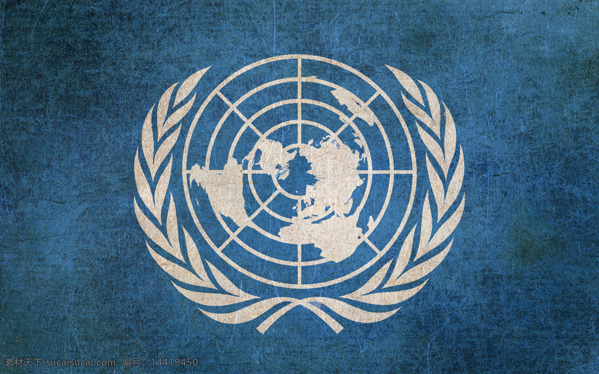 联合国旗帜 联合国 国旗 旗帜 un 世界 联合 地球 白色 蓝色 美术绘画 文化艺术