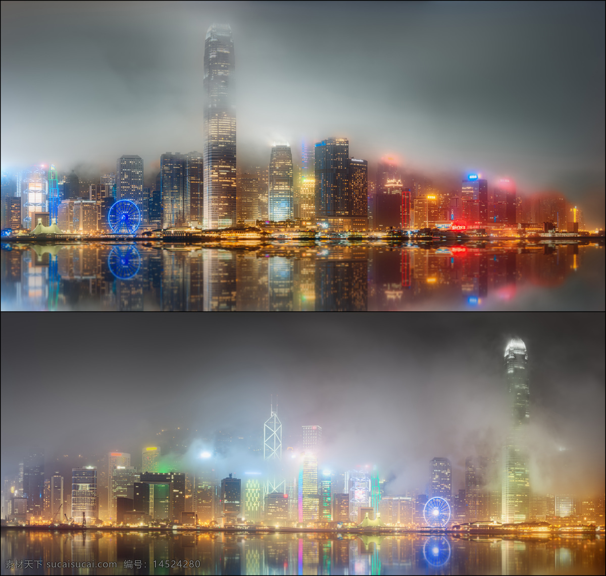 繁华 香港 夜景 香港夜景 高楼大厦 摩天大楼 城市风景 城市夜景 美丽风景 美丽景色 繁华都市 城市风光 环境家居 灰色
