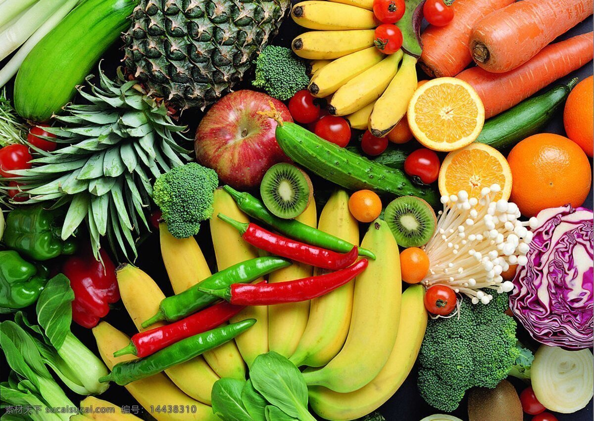 水果摄影 水果 蔬菜 大图 新鲜 食物原料 餐饮美食