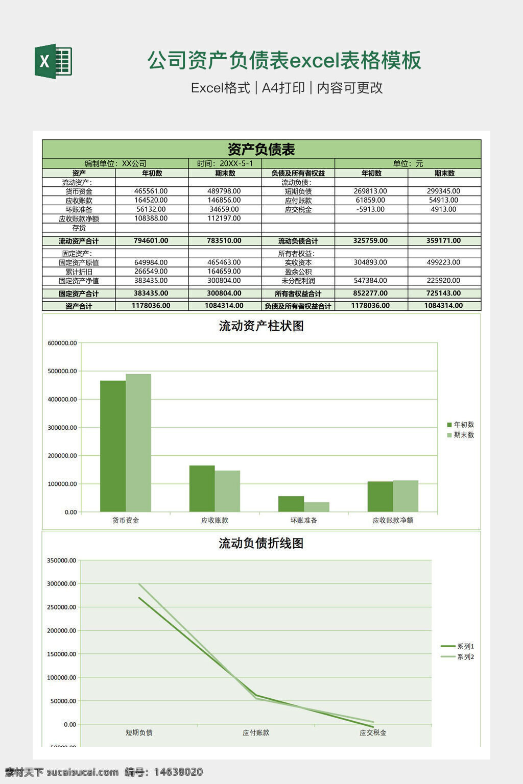 资产负债表 公司财务 财务报表 excel模板 资产管理 负债分析 财务数据 财务图表 财务分析 流动资产 流动负债 图表模板 财务规划 数据可视化 企业财务