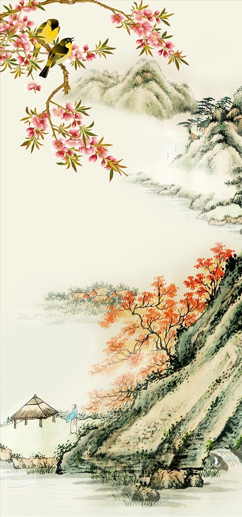 水墨画玄关 玄关山水画 竖幅山水画 竖幅风景画 竖幅国画 竖幅鸿运当头 竖幅源远流长 玄关画 玄关风景 玄关背景画 壁画 国画山水画 国画山水 山水国画 水墨山水画 山水画 国画 水墨画 古典 古典山水 古代山水画 中式 玄关 壁纸 瓷砖画 墙纸 电视墙 电视背景墙 客厅 沙发 大厅 装饰画 中式玄关 分层 背景素材
