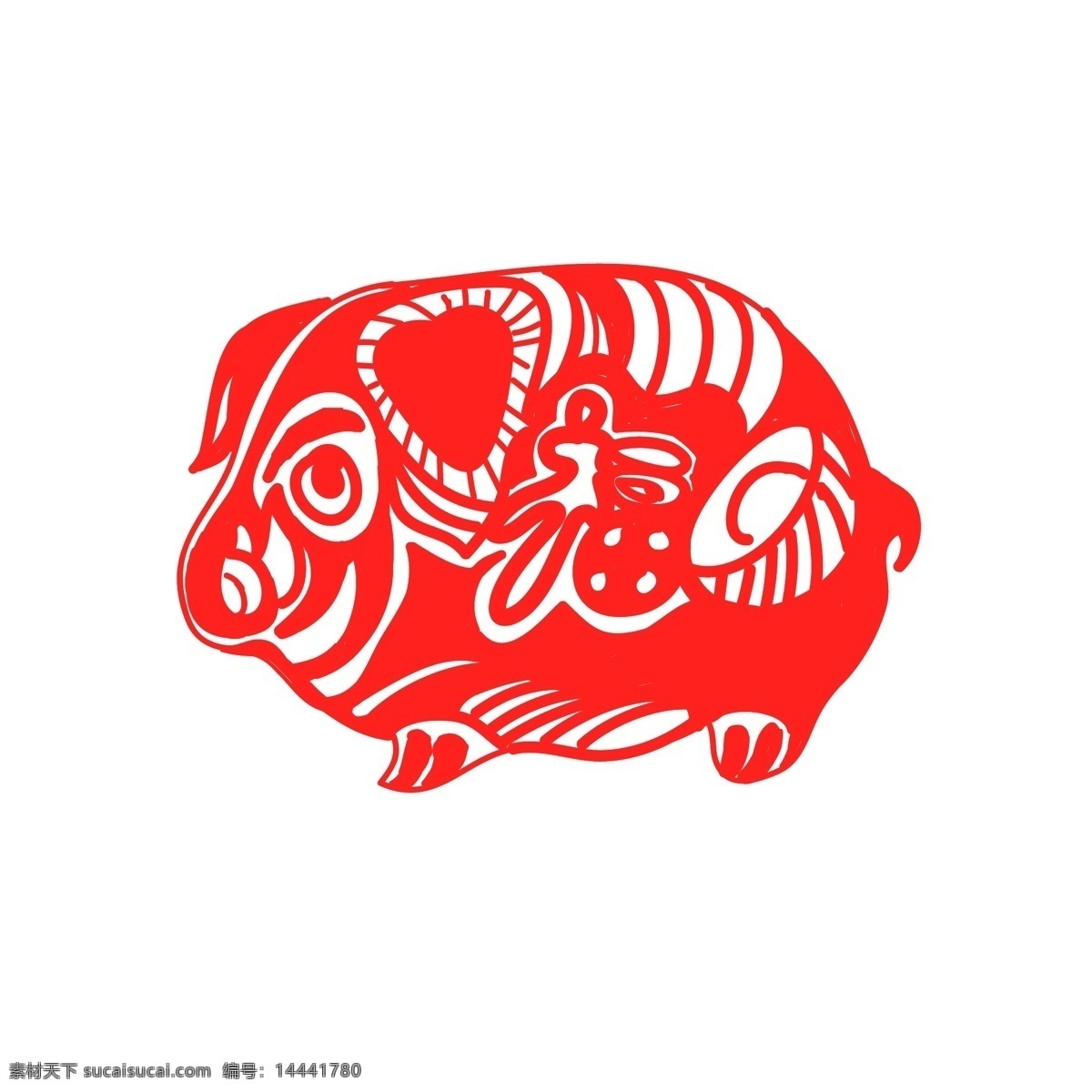 猪年 剪纸 创意 猪 矢量 商用 元素 红色猪 窗花 矢量小猪 猪元素 猪年大吉 创意剪纸猪 小猪剪纸 2019猪 装饰猪