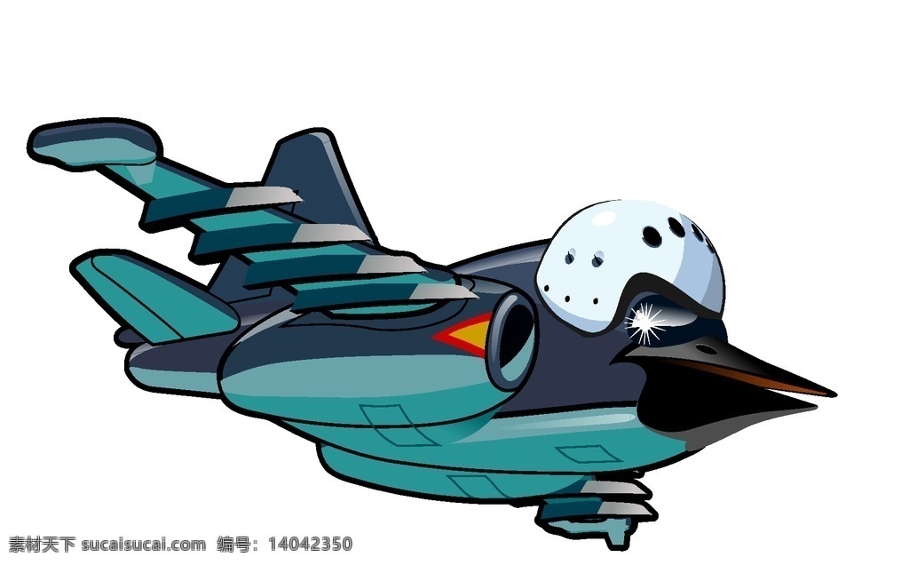 卡通 飞机 矢量 客机 战斗机 飞机模型 蓝天 天空 白云 高清图片