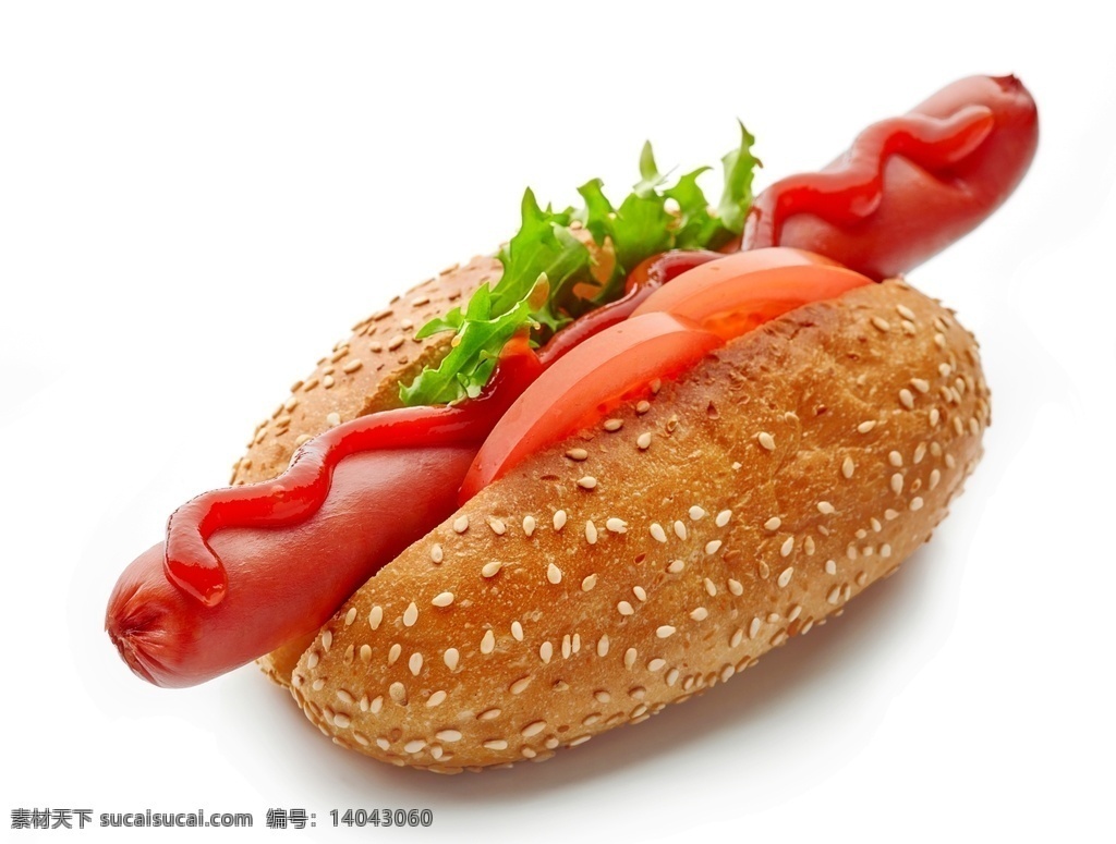 火腿 热狗 面包 三明治 西式快餐 食品 美食 美味 汉堡 汉堡包 香肠 山菜 蔬菜 餐饮美食 西餐美食