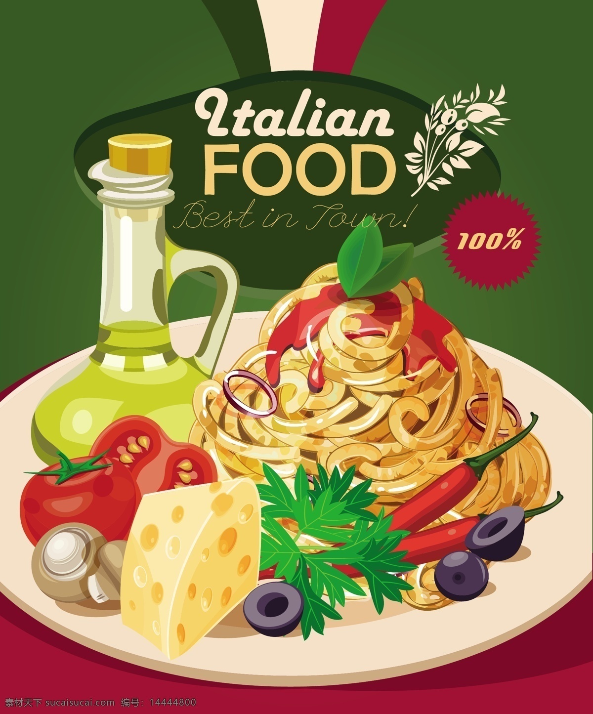 意大利 食物 矢量 创意 矢量素材 设计素材 背景素材 意大利面