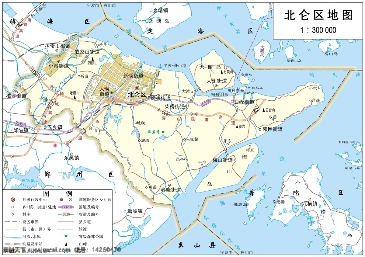 浙江 宁波市 北仑区 标准 地图 32k 浙江地图 宁波市地图 标准地图 地图模板 宁波地图 北仑区地图