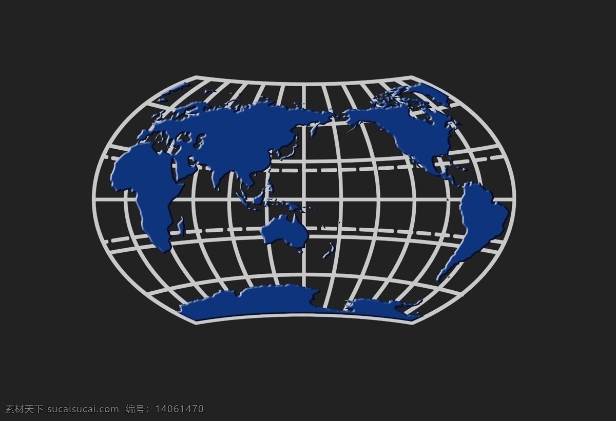 地图分层素材 地图 形状 分层素材 全球地图简画