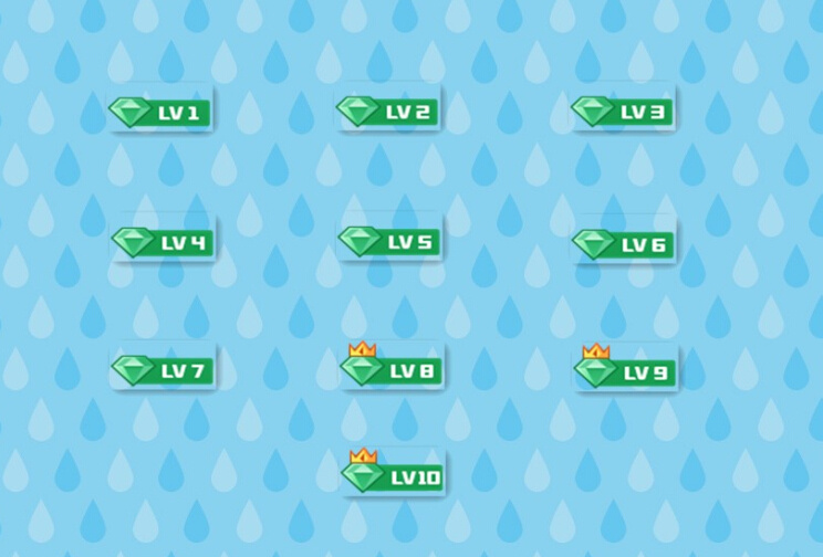 绿色 钻石 等级 图标 大气 等级图标 精致 绿色色调 ui设计 图标设计