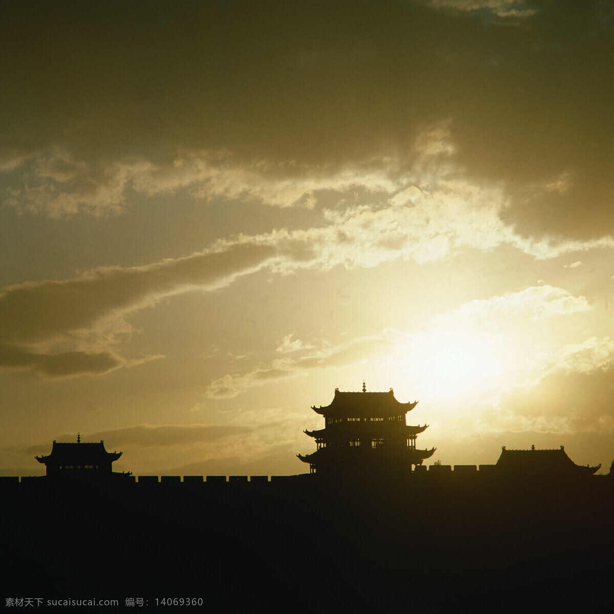 嘉峪关 日落 风景 雄伟嘉峪关 甘肃 雄伟 关隘 名胜古迹 古建筑 古代建筑 天空 日落风景 建筑设计 环境家居