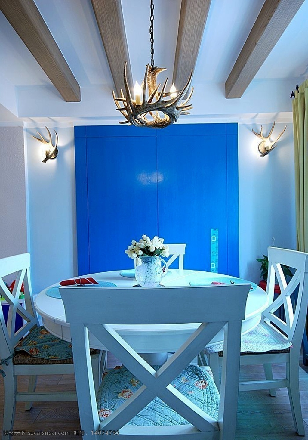 地中海 后现代 创意 个性 餐厅 吊灯 效果图 艺术