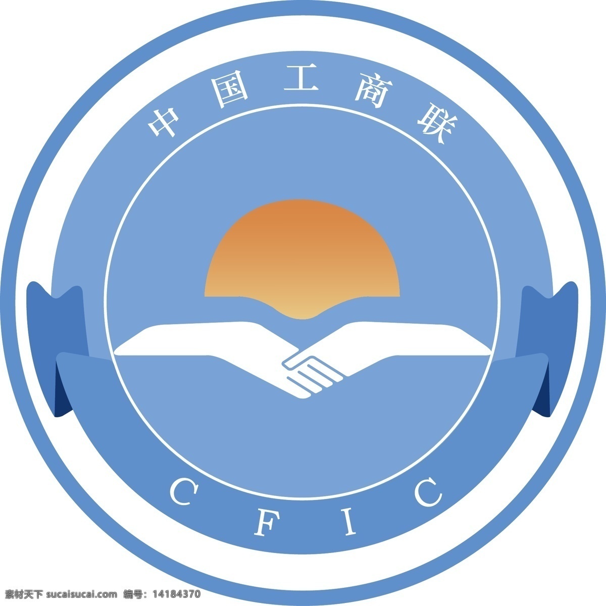 中国 工商联 新 标志 中国工商联 新标志 工商联新标志 标志图标 公共标识标志