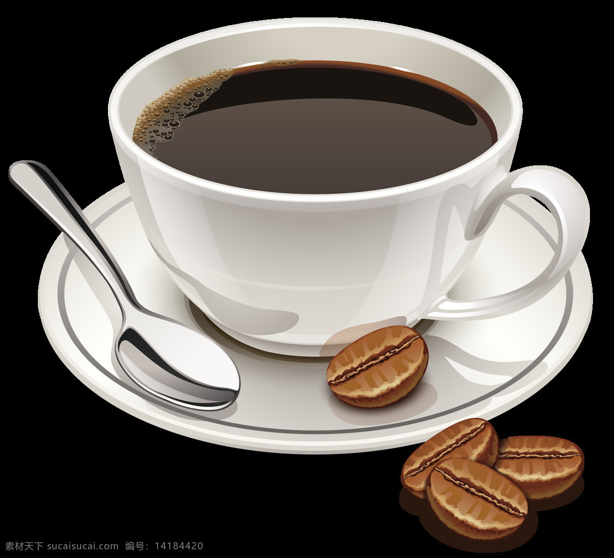 咖啡杯 奶糖 元素 png元素 咖啡 免抠元素 勺子 透明素材