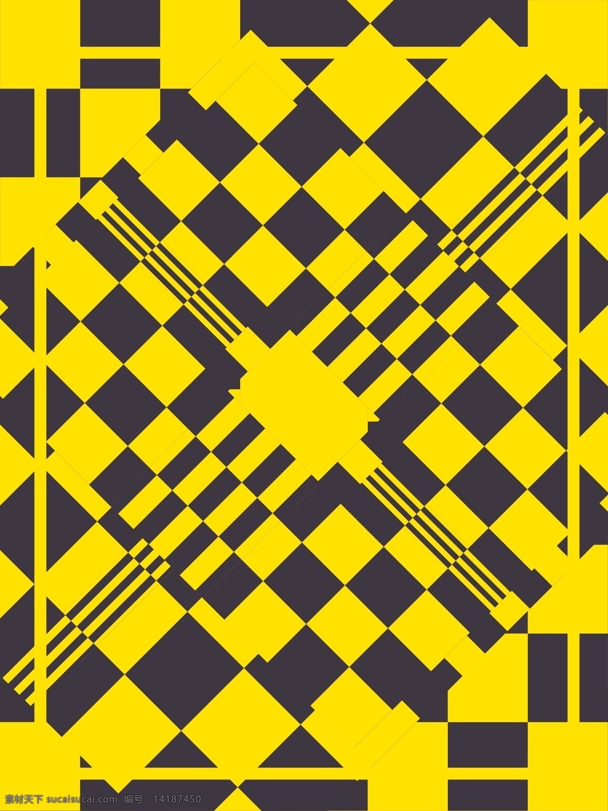 黑 黄 几何 方形 广告 背景 黑黄 方格 警示 黑色 黄色 广告背景 促销背景 时尚 ai源文件 矢量图 几何色块