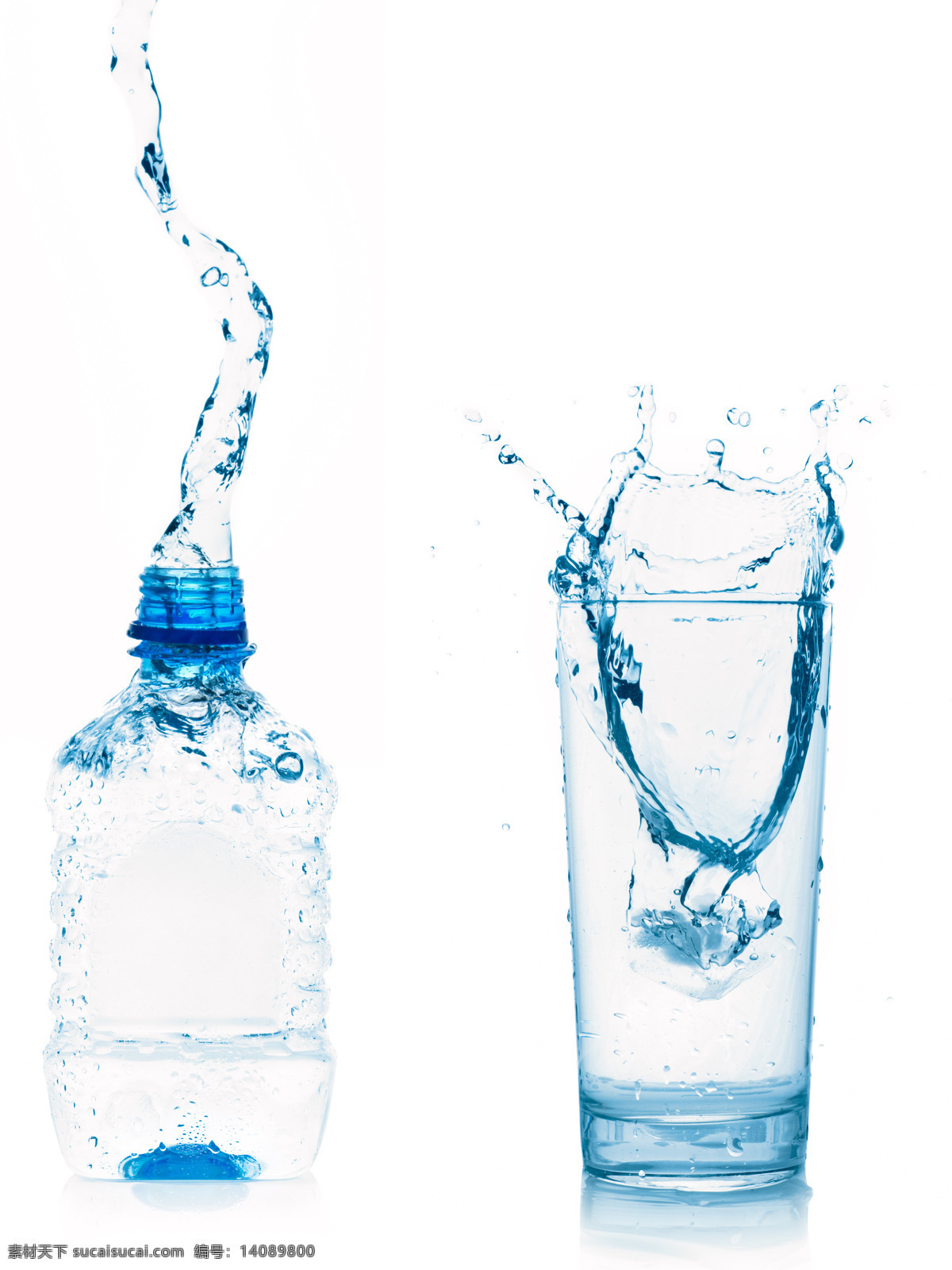 矿泉水 玻璃 水杯 动感水花 水滴 飞溅的水花 水纹 清水 水瓶 玻璃杯子 水图片 生活百科