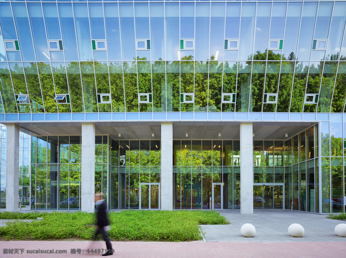 绿色建筑 绿色 健康 生态 建筑设计 玻璃幕墙 商务中心 建筑园林 建筑摄影